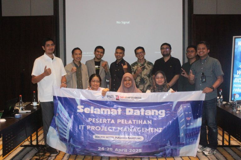 Pelatihan IT Project Management bersama PT Pertamina Gas Negara