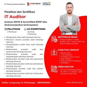 Pelatihan dan Sertifikasi IT Auditor BNSP