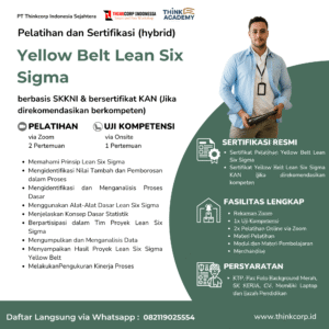 Pelatihan dan Sertifikasi Yellow Belt Lean Six Sigma KAN