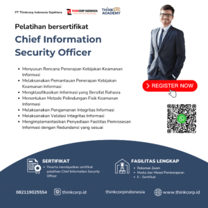 Pelatihan Chief Information Security Officer