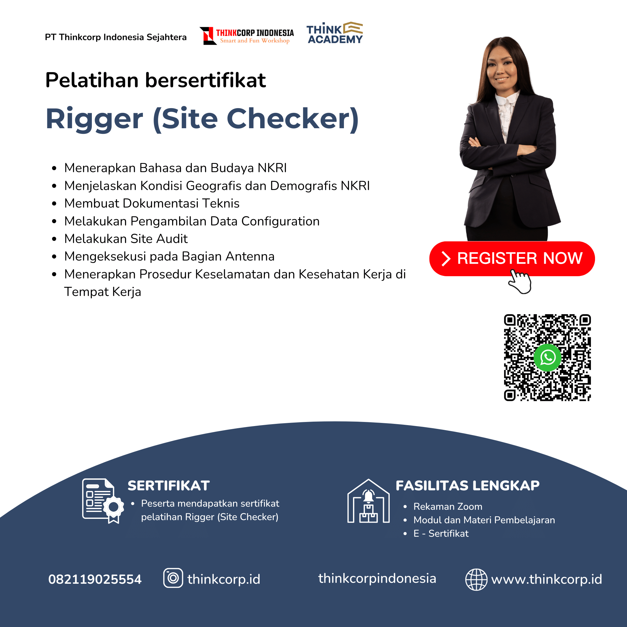 Pelatihan Rigger (Site Checker)