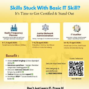 Pelatihan IT Auditor, JNA dan RF PLANNER Khusus bulan April 2026